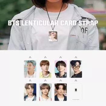 Чечевицеобразный ремешок для карточек BTS Dynamite ver.