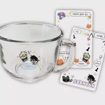 Checkmate Mofon Cereal Mug, Unopened Sealed Clear Foca