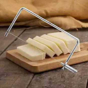 Cheese Slicer Butter Stainless Steel Handheld Manual Multifunctional Effortless Slicing,