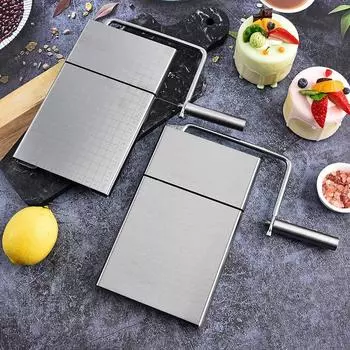 Cheese Slicer Lunch Meat Ham Cheese Butter Slicer Stainless Steel Meal Cart Family Gathering Field Barbecue Kitchen Tools