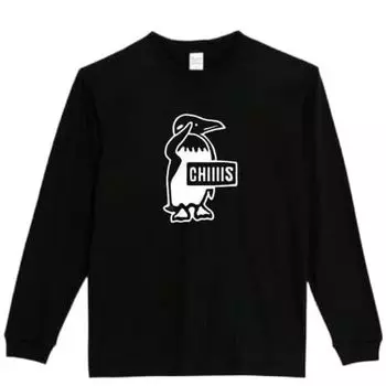 Cheesy Long Sleeve 3XL Size [Oremake] T-Shirt, Funny, Interesting, Black,