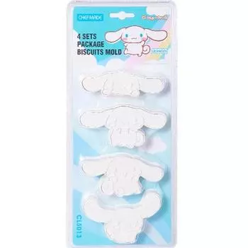 Набор из 4 формочек для печенья Chefmade Sanrio Cinnamoroll, популярный персонаж в Корее