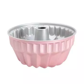 CHEFMADE Шифоновая форма для выпечки торта Выпуклая колонна Форма для торта 7 дюймов Форма/Бисквит Антипригарное покрытие