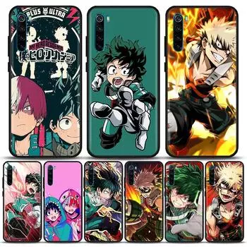 Чехлы Boku No My Hero Academy с аниме Couqe для Xiaomi Redmi 9 9C NFC 9T 10 10C 6 7 8 A K40 K50 Pro Plus, мягкий чехол Fundas Redmi 6