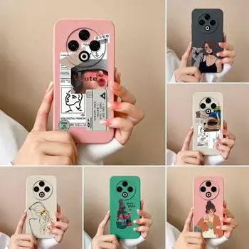 Чехлы Cool Boy для Tecno Pop 9 Camon 30S Sprak 20 30 Pro 30C Spark GO 1 2025 4G 5G Bumper Sweet Girl Covers Мягкий силиконовый чехол премиум-класса для Tecno Tecno Spark 30 4G