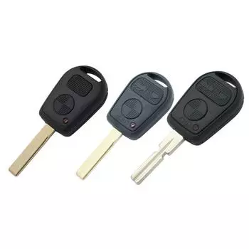 Чехлы для автомобильных ключей для BMW E38 E39 E36 Z3, 2/3 кнопки, пустой корпус ключа дистанционного управления для автомобиля, чехол для бесключевого доступа