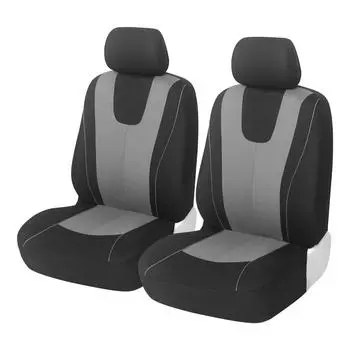 Чехлы для автомобильных сидений подходят большинству автомобилей Защитный чехол Универсальные автомобильные аксессуары Чехлы для автомобильных сидений Two seats чёрный