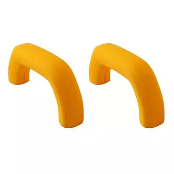 Чехлы для буксирного крюка, 2 шт. Защитные силиконовые защитные чехлы для буксирного крюка для Rivian R1TR1S, чёрный