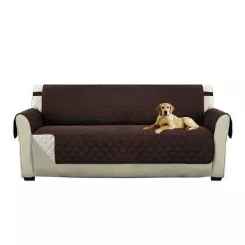 Чехлы для дивана с 3 подушками, диван-кровать, подходит для домашних животных, двусторонние стеганые чехлы для диванов, которые можно стирать для собак, защитный чехол для мебели 3 Seater