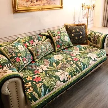 Чехлы для диванов для гостиной, модные Нескользящие подушки с принтом, скандинавский стиль, домашний декор, мебель, защитный чехол для дивана, чехол для дивана 70x70