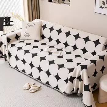 Чехлы для диванов EIFLOY-Modern Dots, полотенце для гостиной, защита от царапин, универсальная защита для дивана и кресла на все сезоны 180x130