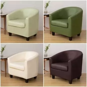 Чехлы для диванов из искусственной кожи, водонепроницаемые чехлы на кресла с чехлами на сиденья, чехлы для клубных диванов для защиты мебели для гостиной