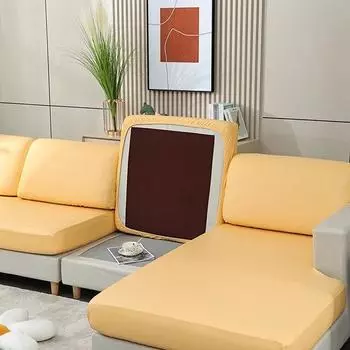 Чехлы для диванов из искусственной кожи, водонепроницаемые, противогрязные, наволочки для дивана, защита для мебели в гостиной, эластичный чехол для сиденья, кресла Normal Size1(S)-1pc