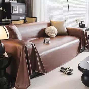 Чехлы для диванов из искусственной овчины, коврики, одеяла для дома, гостиной, осеннее современное водонепроницаемое покрывало 180x130