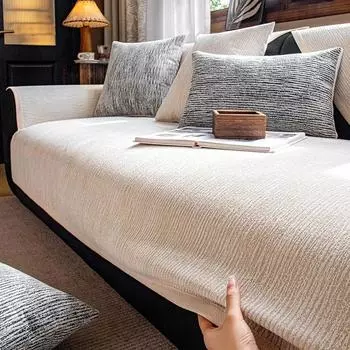 Чехлы для диванов из шенилла для гостиной, универсальный коврик для дивана Four Seasons, роскошный противоскользящий чехол для домашнего дивана, подушка для дивана, протектор A 70x70
