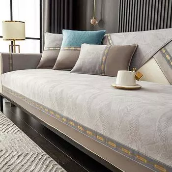 Чехлы для диванов из шенилла, противоскользящие, для домашних животных, для детей, для диванов, полотенце, защитный чехол для углового дивана, съемное одеяло для дивана, декор для гостиной 70x70cm