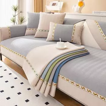 Чехлы для диванов из шенилла, рассчитанные на 4 сезона, прочное полотенце для дивана, чехлы для секционных диванов, коврики, защитные чехлы для сидений, ковры для гостиной 30x50 pillowcase 1pc