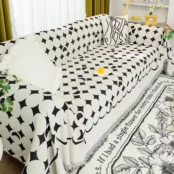 Чехлы для диванов из синели, четырехсезонное универсальное полотенце для дивана, роскошный современный универсальный чехол для диванной подушки, утолщенное полотенце 180*130cm