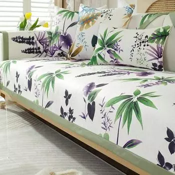 Чехлы для диванов из синели и жаккарда для гостиной, нескользящие диваны, чехлы для полотенец, L-образный угловой диван, коврик для сиденья, современный дом 70x70cm 1pcs