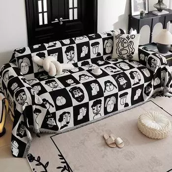 Чехлы для диванов из синели, всесезонные, универсальные, с защитой от кошачьих царапин, полное покрытие, полотенце для дивана, новая подушка для дивана, одеяло для дивана 180*130CM