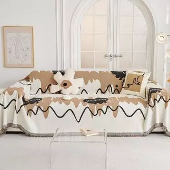 Чехлы для диванов из синели, высококачественные универсальные подушки для сидений Four Seasons, не царапающиеся, полный чехол для дивана 90*90cm