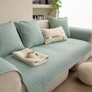 Чехлы для диванов на четыре сезона, тканевые полотенца, модные скандинавские простые молочно-белые хлопковые диванные подушки 70X70