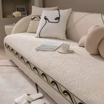 Чехлы для диванов, нескользящие чехлы для диванов, подлокотники, спинки, универсальные чехлы для диванов из шенилла, чехлы для диванов Four Season Funda 70X70