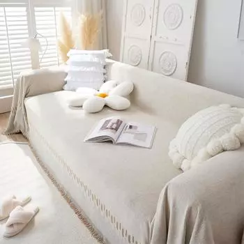 Чехлы для диванов, одеяла, чехол для дивана из синели для гостиной, современные защитные чехлы для диванов, мягкие универсальные чехлы для всех сезонов, декор дивана 180X130cm