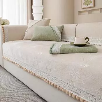 Чехлы для диванов с гортензиями, чехлы для дивана, противоскользящие жаккардовые кресла, диванные полотенца, декоративные чехлы для диванов для гостиной 70x70cm 1pcs