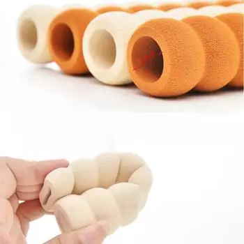 Чехлы для дверных ручек Мягкая пена без статического электричества Защитная для спальни, гостиной белый