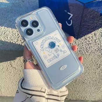 Чехлы для Iphone 13 Pro Max, прозрачный чехол для телефона с рисунком астронавта для Iphone 11 12 Pro Max Xr Xs Max 7 8 Plus X, мягкий бампер For iPhone XR