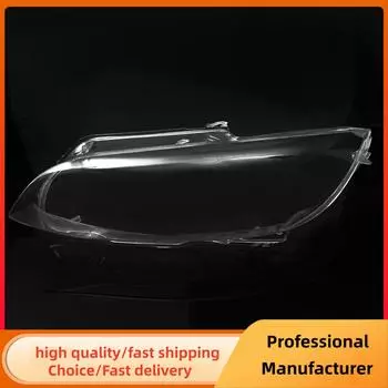 Чехлы для линз левой/правой передней фары для BMW E92 E93 купе, кабриолет M3 2006 2007 2008 2009 2010, прозрачная крышка для фар