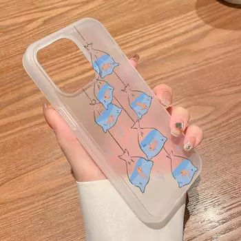 Чехлы для мобильных телефонов iPhone 11 13 15 Pro Max 12 14 Pro Max Чехол для iPhone 16 15 Plus 13 Pro 12 Матовая текстура с рисунком в виде мультяшных цветов iPhone 11 белый