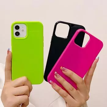 Чехлы для мобильных телефонов iPhone 11 13 XR 15 Pro Max 12 14 Pro Max Чехол для iPhone 16 7 Plus 8 Plus XS Max Jelly Glossy Cartoon Водонепроницаемый Защита от падений iPhone 7&8 красный