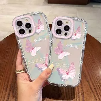 Чехлы для мобильных телефонов iPhone 11 13 XR 15 Pro Max 12 14 Pro Max чехол для iPhone 16 7 Plus 8 Plus XS Max Мультяшный узор Защита от падений Ударопрочный iPhone 6&6s зелёный