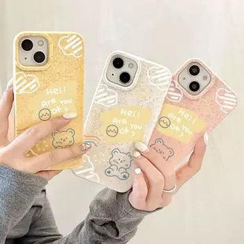 Чехлы для мобильных телефонов iPhone 11 13 XR 15 Pro Max 12 14 Pro Max Чехол для iPhone 16 7 Plus 8 Plus XS Max Разлагаемые и экологически чистые, устойчивые к падениям iPhone XS Max жёлтый