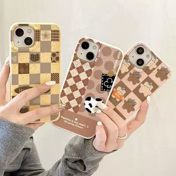 Чехлы для мобильных телефонов iPhone 11 13 XR 15 Pro Max 12 14 Pro Max Чехол для iPhone 16 7 Plus 8 Plus XS Max Разлагаемые и экологически чистые, устойчивые к падениям iPhone XS Max жёлтый