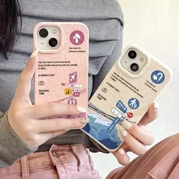 Чехлы для мобильных телефонов iPhone 11 13 XR 15 Pro Max 12 14 Pro Max Чехол для iPhone 16 7 Plus 8 Plus XS Max Разлагаемые и экологически чистые, устойчивые к падениям iPhone XS Max розовый