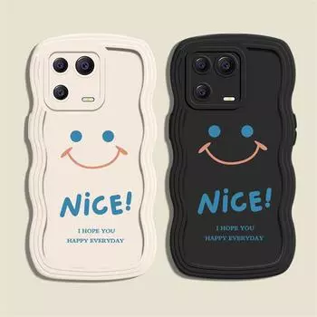 Чехлы для мобильных телефонов iPhone 11 13 XR 15 Pro Max 12 14 Pro Max Чехол для iPhone 16 7 Plus 8 Plus XS Max Big Wave Solid Color Cartoon Anti-Drop Водонепроницаемый iPhone 7&8 белый