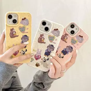 Чехлы для мобильных телефонов iPhone 11 13 XR 15 Pro Max 12 14 Pro Max Чехол для iPhone 16 7 Plus 8 Plus XS Max Разлагаемые и экологически чистые, устойчивые к падениям iPhone XS Max жёлтый