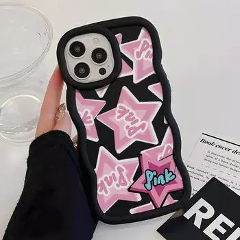 Чехлы для мобильных телефонов iPhone 11 13 XR 15 Pro Max 12 14 Pro Max Чехол для iPhone 16 7 Plus 8 Plus XS Max 15 Plus Macaron Cartoon Cute Anti-Drop Водонепроницаемый iPhone 11 Pro Max красный