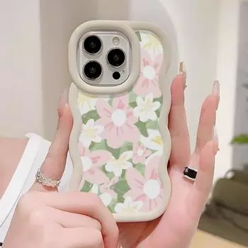 Чехлы для мобильных телефонов iPhone 11 13 XR 15 Pro Max 12 14 Pro Max Чехол для iPhone 16 7 Plus 8 Plus XS Max 15 Plus Macaron Cartoon Cute Anti-Drop Водонепроницаемый iPhone 11 Pro Max белый