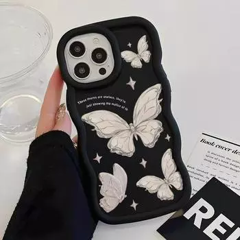 Чехлы для мобильных телефонов iPhone 11 13 XR 15 Pro Max 12 14 Pro Max Чехол для iPhone 16 7 Plus 8 Plus XS Max 15 Plus Macaron Cartoon Cute Anti-Drop Водонепроницаемый iPhone 11 Pro Max красный