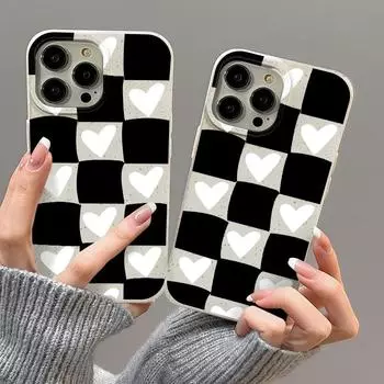 Чехлы для мобильных телефонов iPhone 11 13 XR 15 Pro Max 12 14 Pro Max Чехол для iPhone 16 7 Plus 8 Plus XS Max Разлагаемые и экологически чистые iPhone XS Max розовый