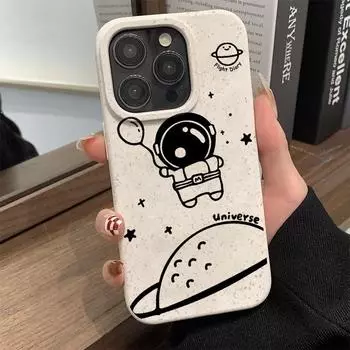 Чехлы для мобильных телефонов iPhone 11 13 XR 15 Pro Max 12 14 Pro Max Чехол для iPhone 16 7 Plus 8 Plus XS Max Разлагаемые и экологически чистые iPhone XS Max розовый