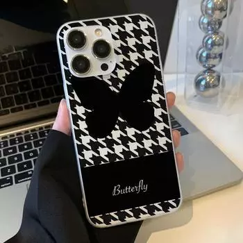 Чехлы для мобильных телефонов iPhone 11 13 15 Pro Max 12 14 Pro Max Чехол для iPhone 16 15 Plus 13 Pro 12 Матовая текстура с рисунком в виде мультяшных цветов iPhone 11 белый