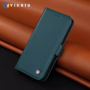 Чехлы для Motorola Moto G15 G05 G75 G35 G55 G85 G45 G34 G04 G04S G24 G84 G32 5G Чехол-книжка Чехлы-книжки для телефонов Motorola Moto G15 зелёный