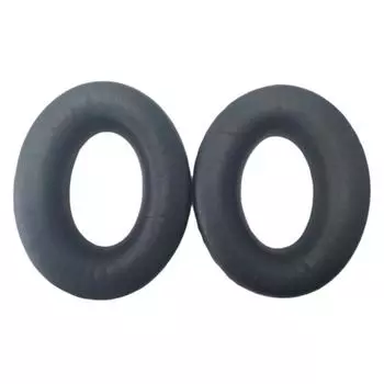 Чехлы для наушников BOSE A20, 2 шт., черные, подходят для наушников BOSE A10 A20 чёрный