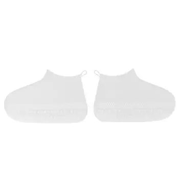 Чехлы для обуви от дождя Нескользящие силиконовые водонепроницаемые протекторы для обуви для мужчин, женщин и детей S