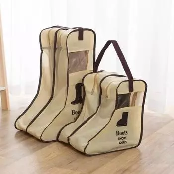 Чехлы для обуви Пылезащитные сапоги Сумка для хранения Дорожный чехол на молнии Портативный органайзер для обуви Сушка обуви Защита обуви